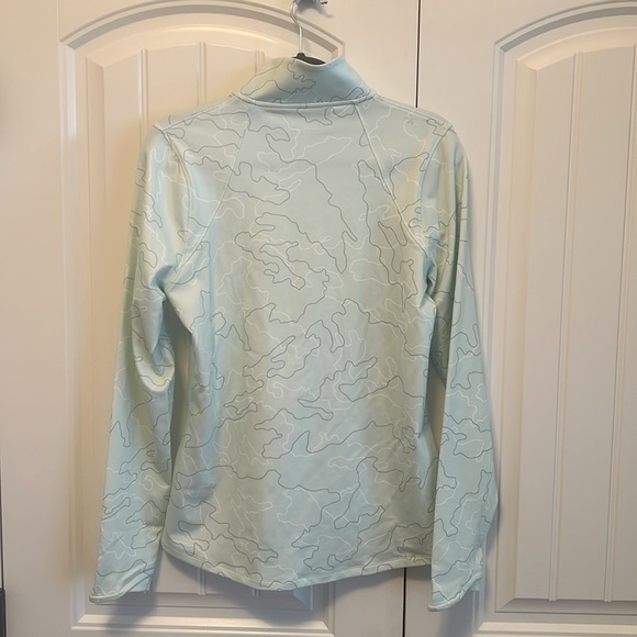 Under Armor Fitted Zip Jacket Mint Green Medium - Picture 5 of 9